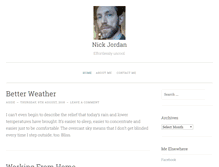 Tablet Screenshot of nickjordan.co.uk